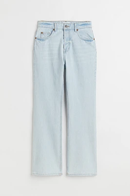 Flared High Ankle Jeans