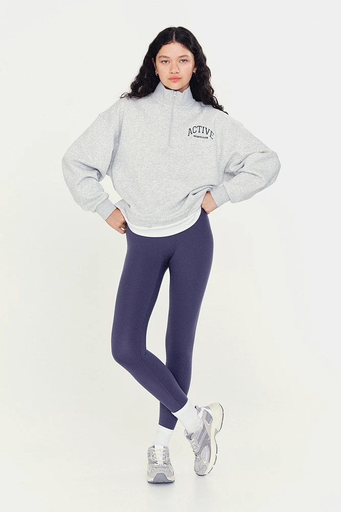 Half-Zip Sports Sweatshirt