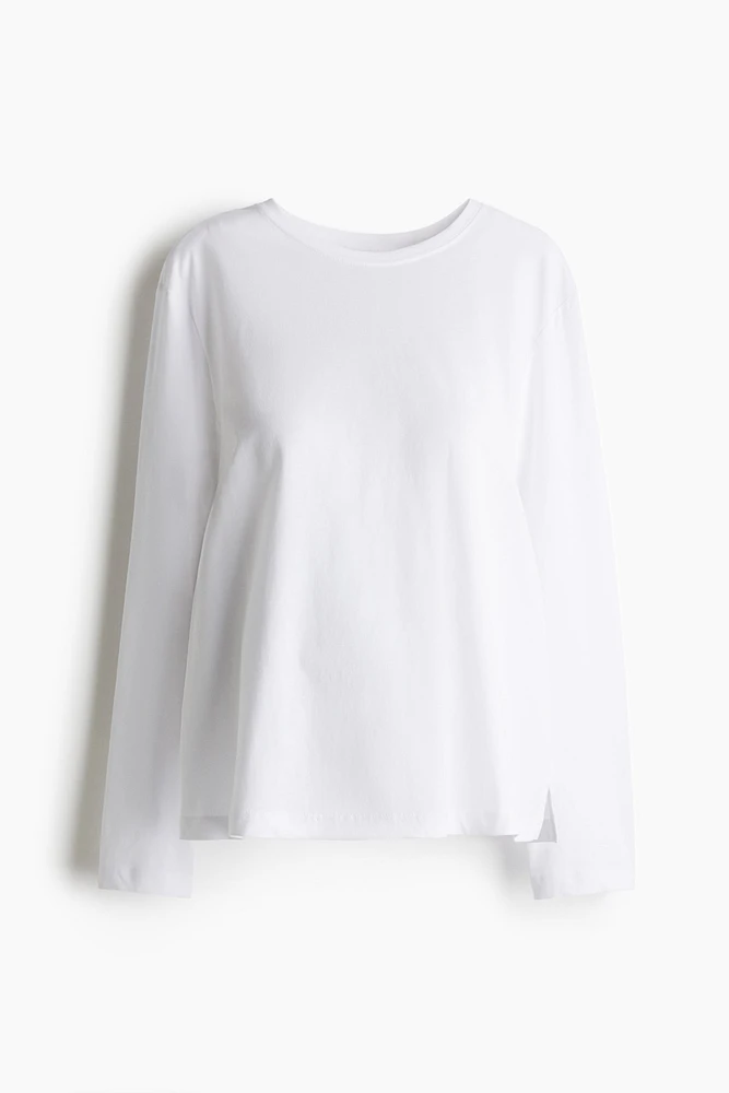 MAMA Cotton Jersey Top