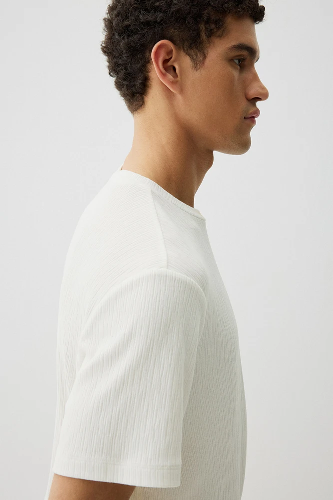 Regular-Fit Textured T-Shirt