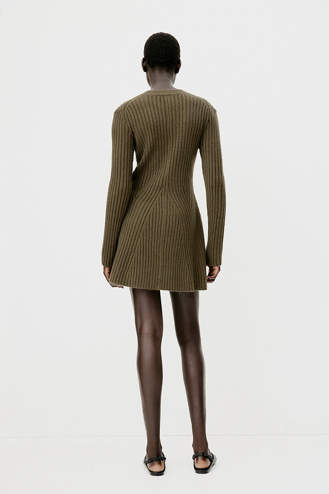 Rib-knit Dress