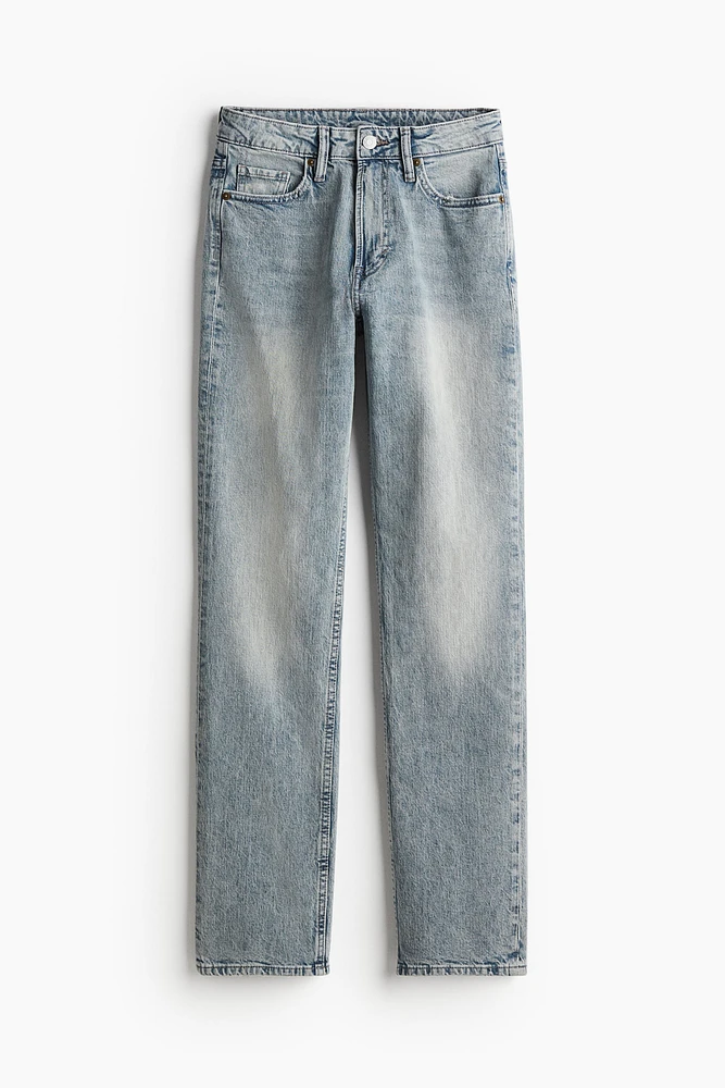 Jean droit Taille Amincie et Haute