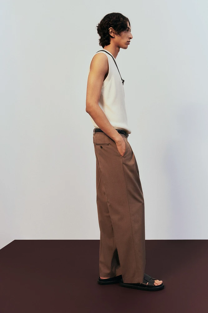 Regular-Fit Ribbed Sweater Vest