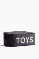 Toy Storage Basket with Lid