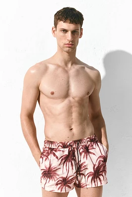Short de bain à motif