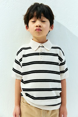 Cotton-Knit Polo Shirt