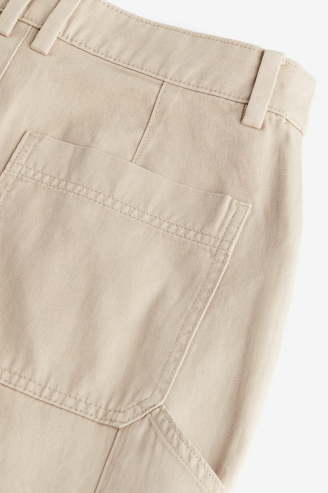 Twill Cargo Pants