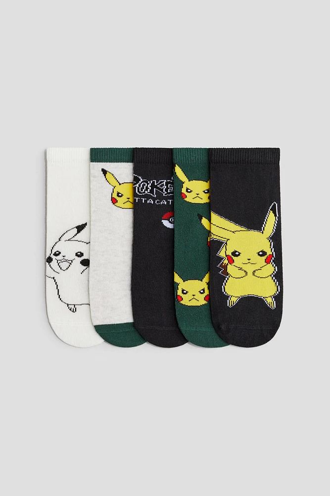 5-pack Patterned Socks