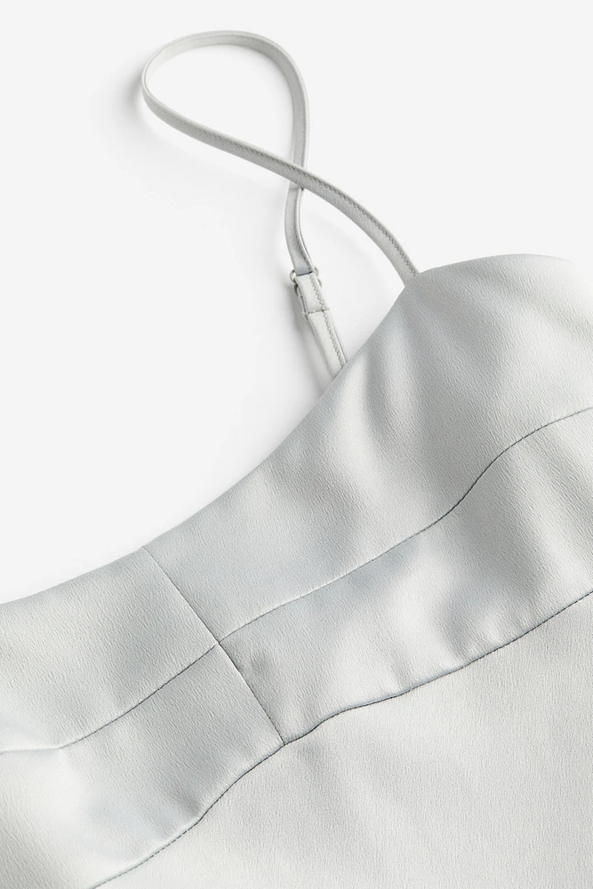 Satin slip dress