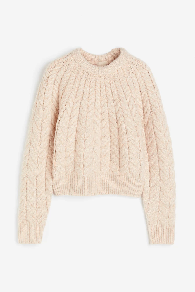 Cable-knit Sweater