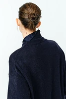 MAMA Slit-Hem Sweater