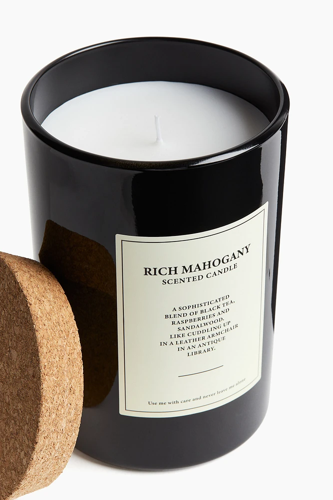 Grande bougie parfumée