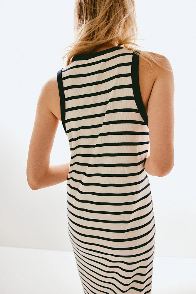 Ribbed Midi Dress