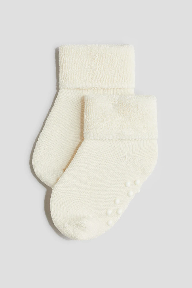 5-pack Non-slip Terry Socks