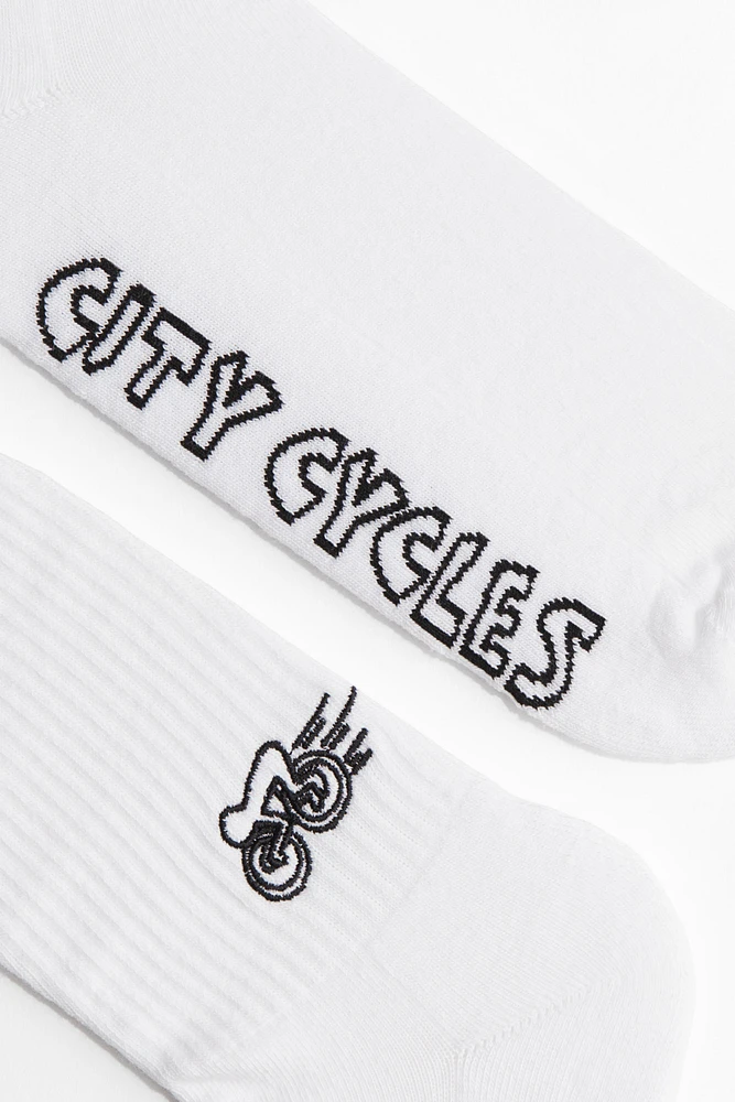 Chaussettes avec motif