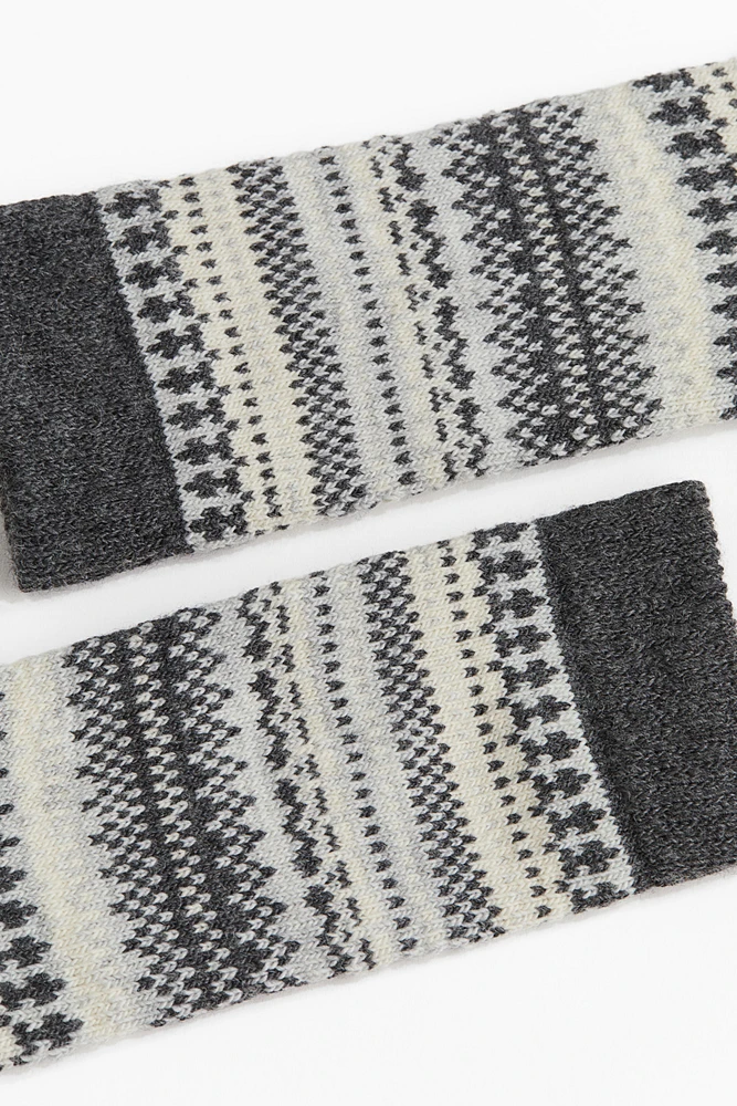 Wool-blend Socks