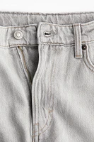 High Rise Barrel Leg Jeans