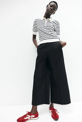 Culottes with Waist Darts