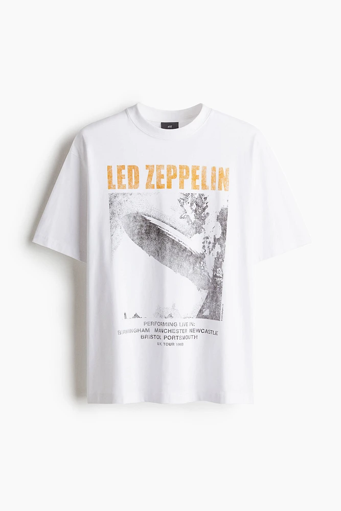 Loose-Fit Printed T-Shirt