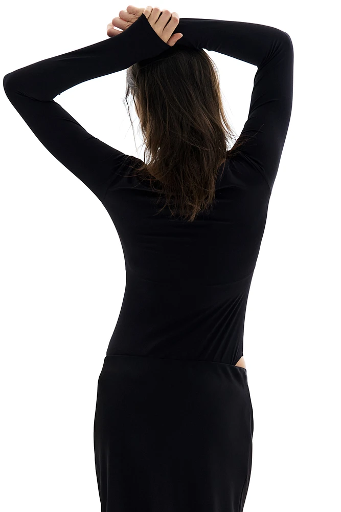Maillot à encolure bateau