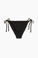 Tie tanga bikini bottoms