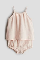 2-Piece Cotton Muslin Set