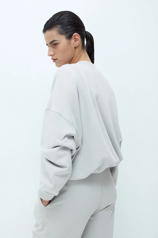 Washed-Look Sweatshirt