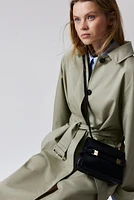 Manteau 3/4 avec ceinture