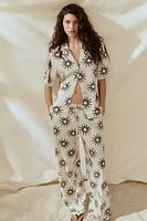 Chemise ample avec col cubain