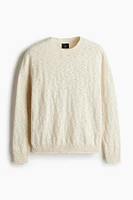 Regular-Fit Rolled Edge Sweater