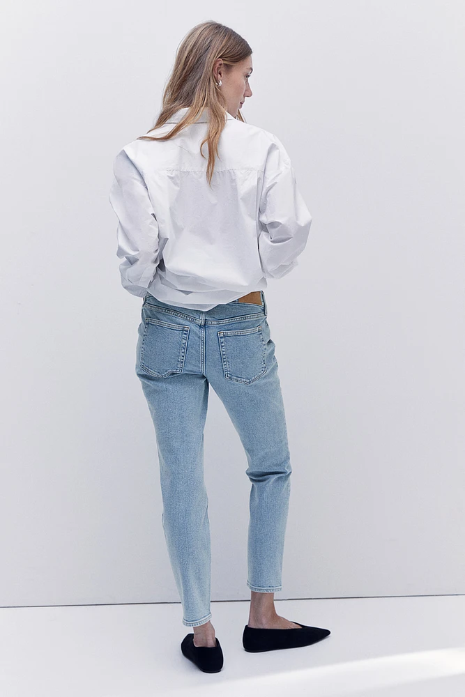 MAMA Slim Ankle Jeans