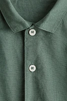 Linen-blend Shirt