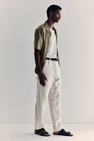 Regular Fit Linen Pants