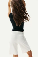 Draped Sleeveless Top