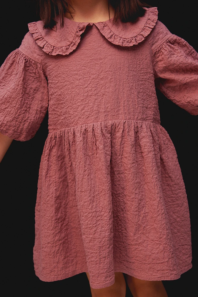 Cotton Seersucker Dress