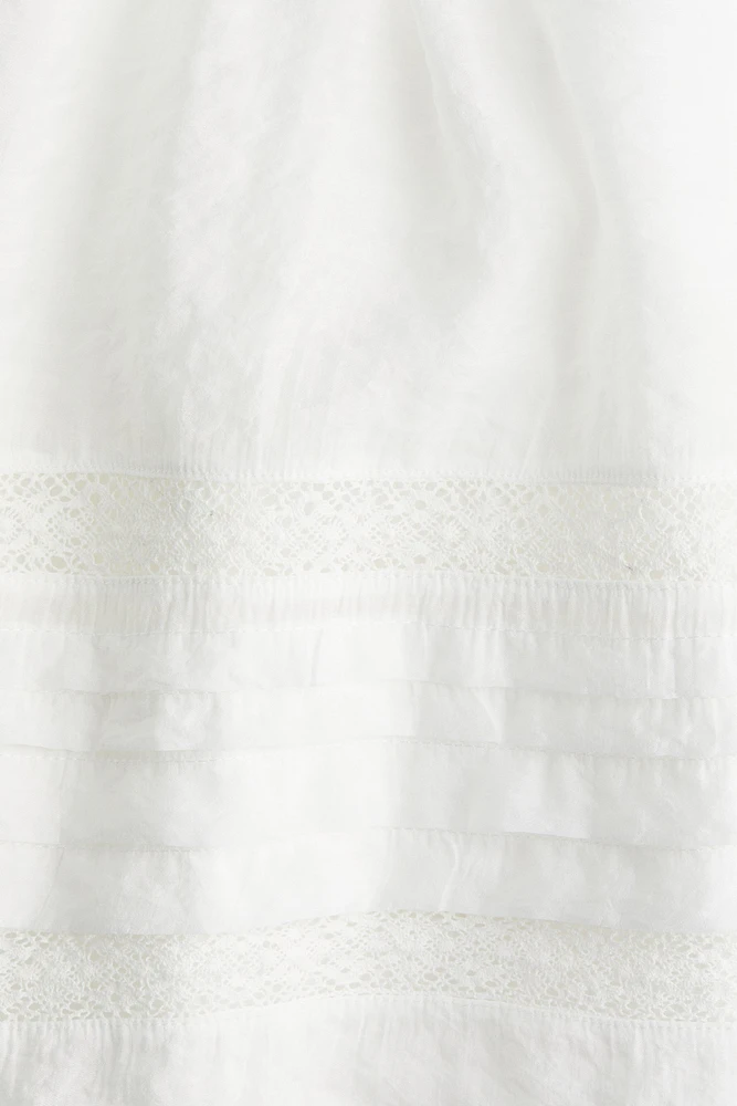Robe à plis nervure