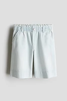 Short droit en denim