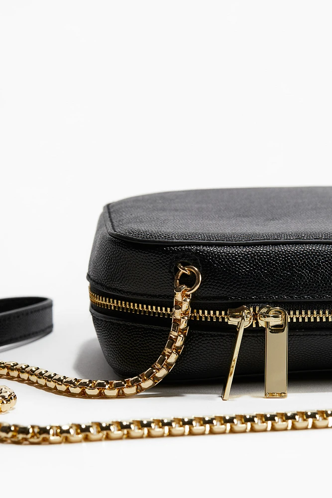 Grained Crossbody Bag