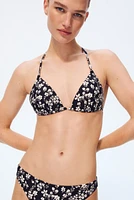 Push-Up Triangle Bikini Top