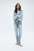 Jean droit Taille Amincie et Haute