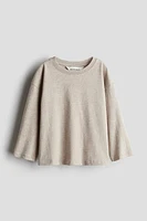 Long-sleeved Cotton T-shirt