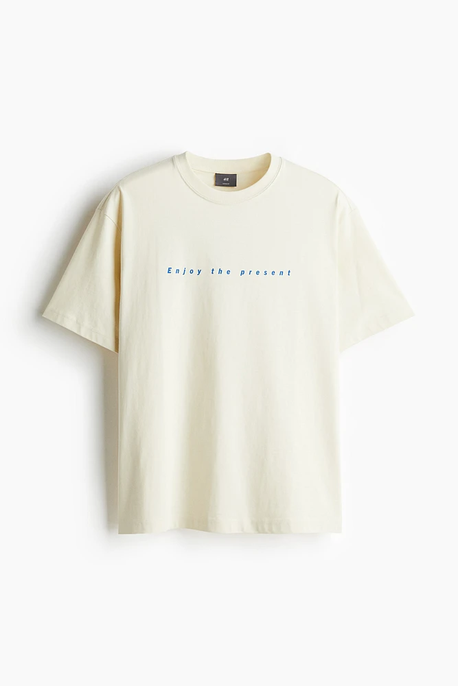 T-shirt imprimé Coupe Flottante