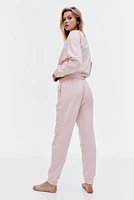 Pantalon jogging taille haute