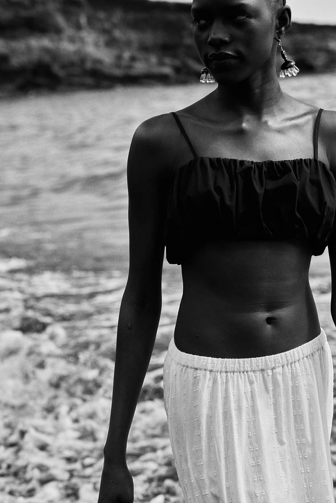 Plumeti Maxi Skirt