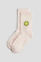 Lot de 5 paires chaussettes à motif intarsia