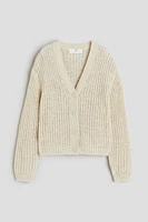 Knit V-neck Cardigan