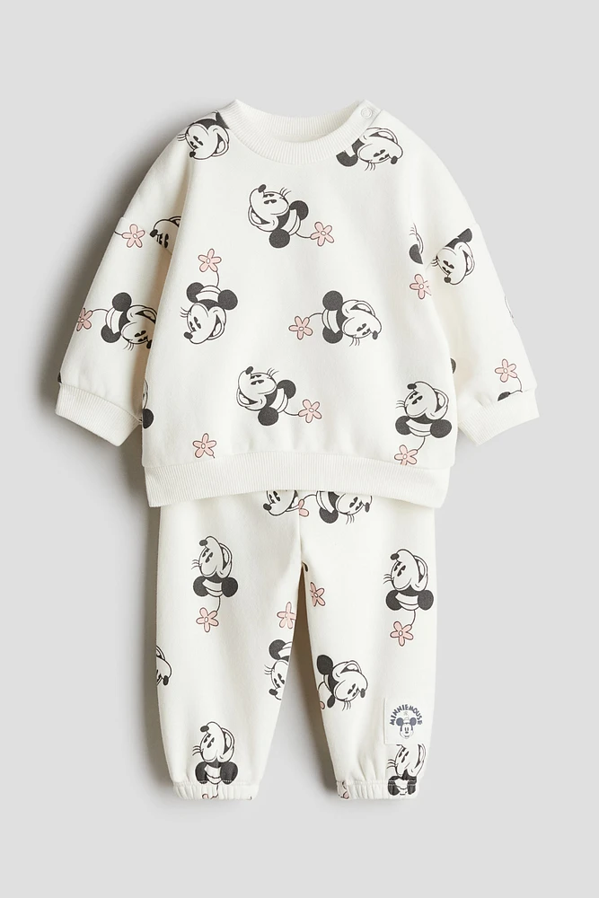 2-piece Printed Sweatsuit