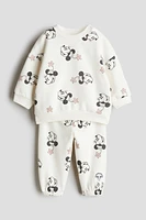 2-piece Printed Sweatsuit