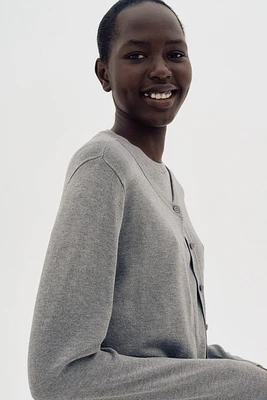 Fine-knit Cardigan