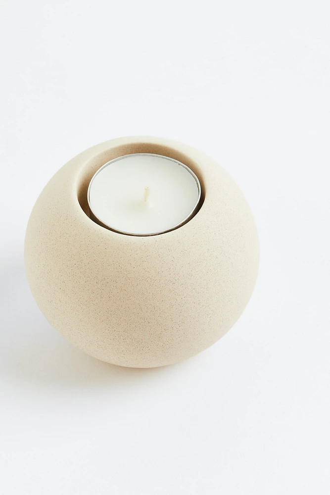 Stoneware Tea Light Holder